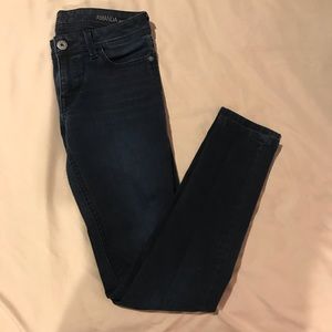 DL 1961 skinny jeans - dark wash